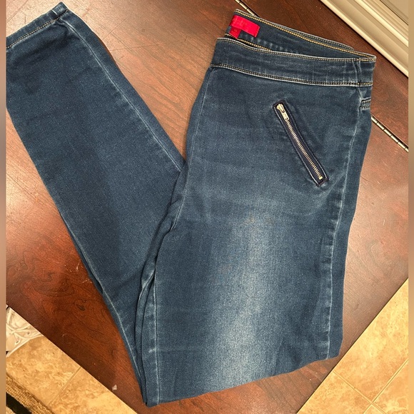 Jennifer Lopez Dark Blue Skinny Jeans - Picture 1 of 1